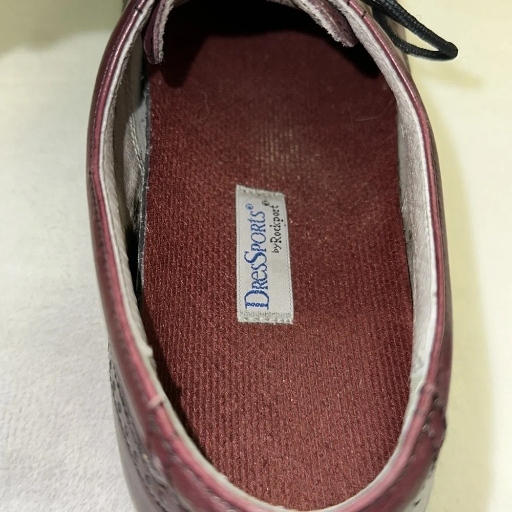 DresSports by Rockport Vibram Super Morflex Lace-up Wingtip Oxfords Preowned 13N
